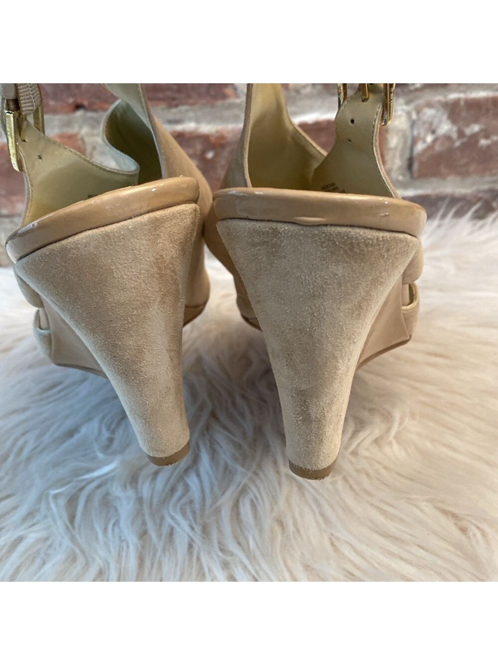 INC Fama Wedge Suede Sandals, Size 11 - Picture 12 of 17
